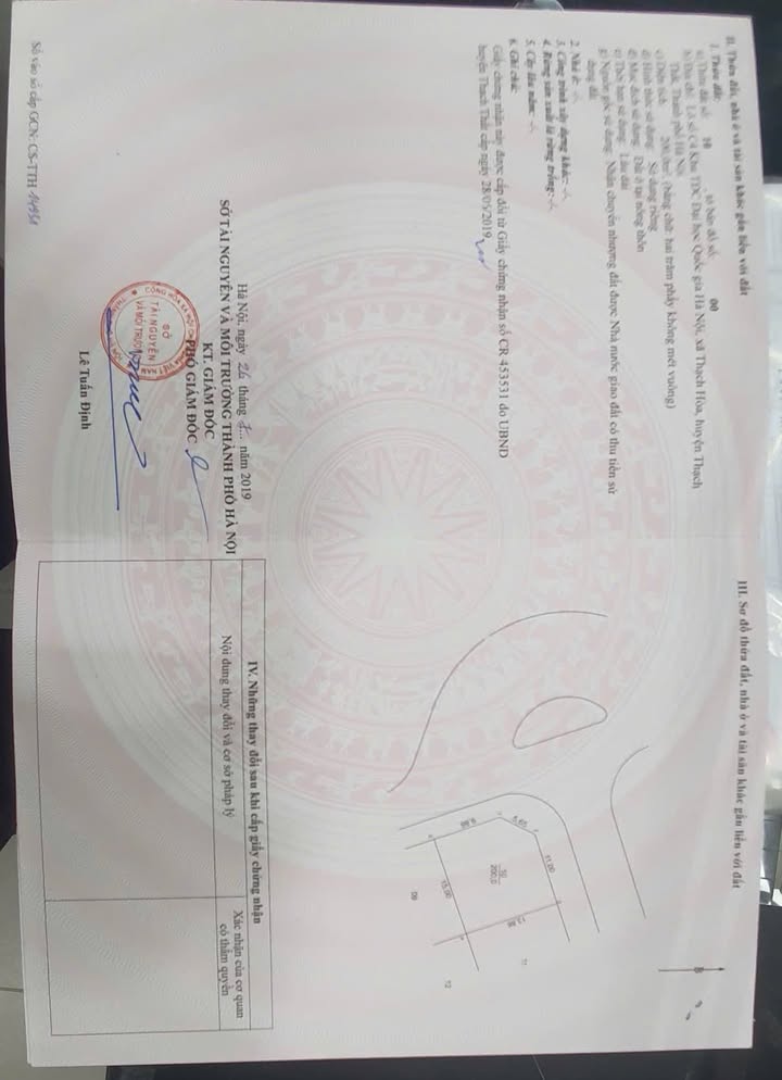 Đất nền Thạch Hòa 200m² giá thỏa thuận - Lô góc view hồ tuyệt đẹp!