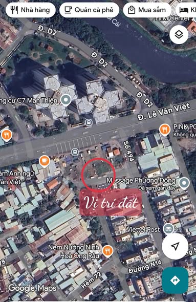 Lô đất đẹp đường Lê Văn Việt, Thủ Đức 76m² giá 7.65 tỷ - Đầu tư sinh lời ngay!