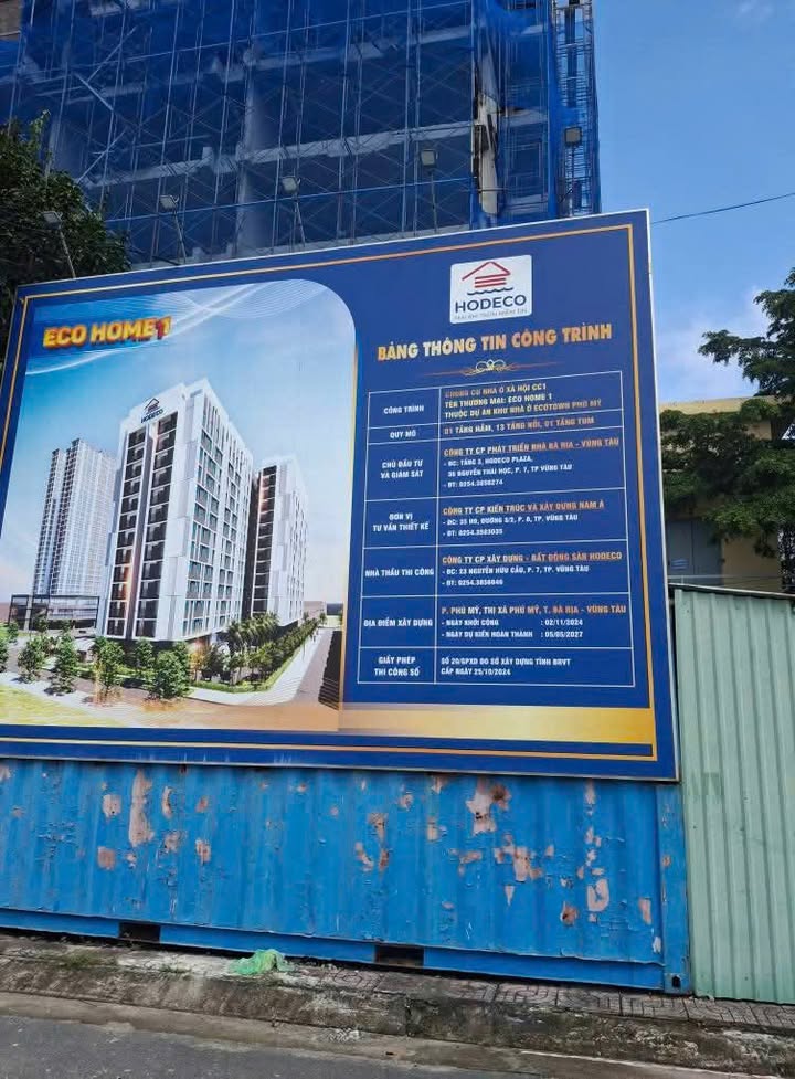 Căn hộ Eco Home 1 Phú Mỹ 32m² giá từ 630 triệu - Cơ hội sở hữu Nhà ở Xã hội!