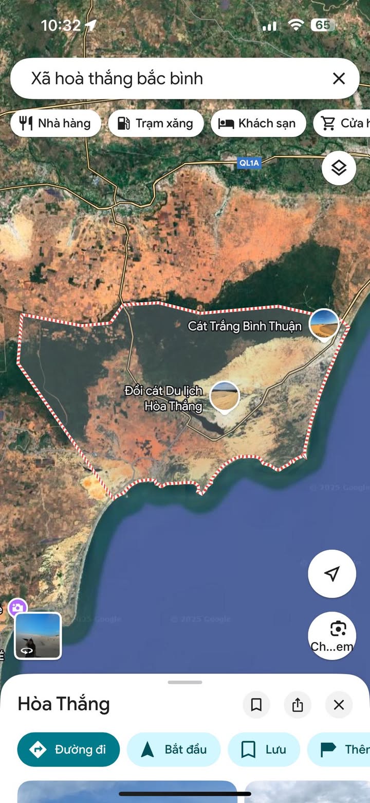 Đất nền 25ha thôn Hồng Lâm, xã Hòa Thắng, Bình Thuận - Sổ đỏ chính chủ, giá chỉ 650 triệu/ha!