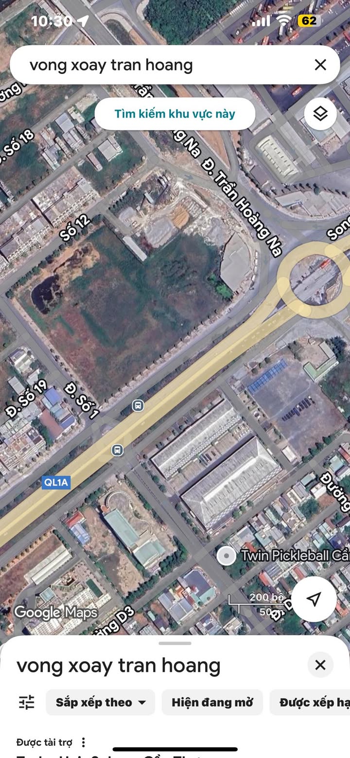 Đất nền mặt tiền đường Trần Hoàng Na, Cái Răng, 180m² - Đầu tư sinh lời ngay!