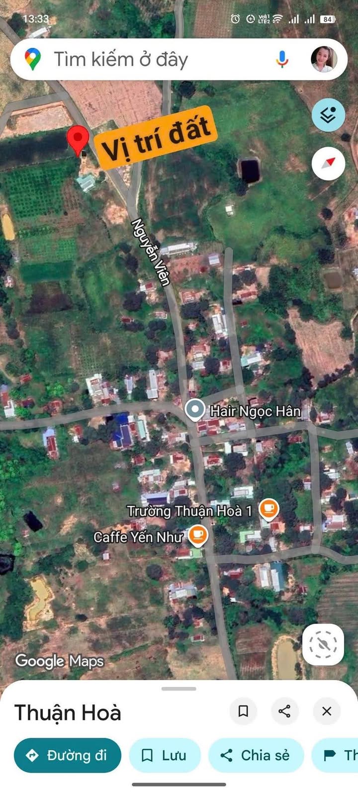 Đất cây trồng 2700m² xã Thuận Hòa, Bình Thuận - Giá chỉ 480 triệu, bớt chút lộc!