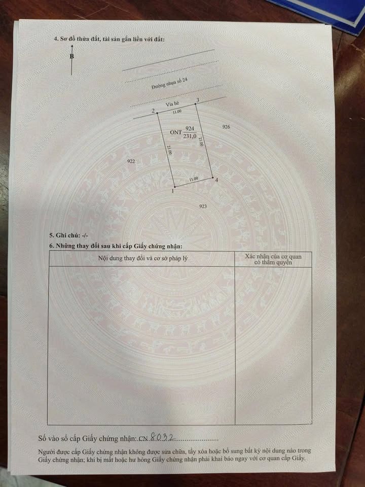 Đất thổ cư Định Hiệp Dầu Tiếng 231m² giá thỏa thuận - Cơ hội đầu tư tuyệt vời!