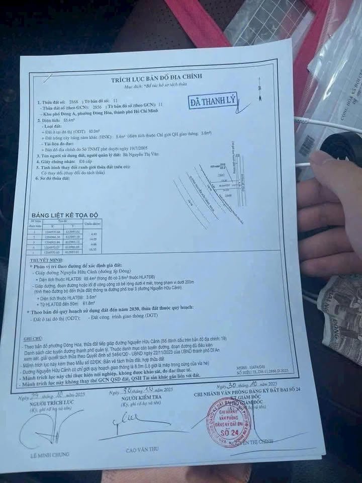 Nhà mặt tiền Nguyễn Hữu Cảnh, Dĩ An 65m² giá 4.5 tỷ - Đầu tư sinh lời từ chung cư sắp xây dựng!