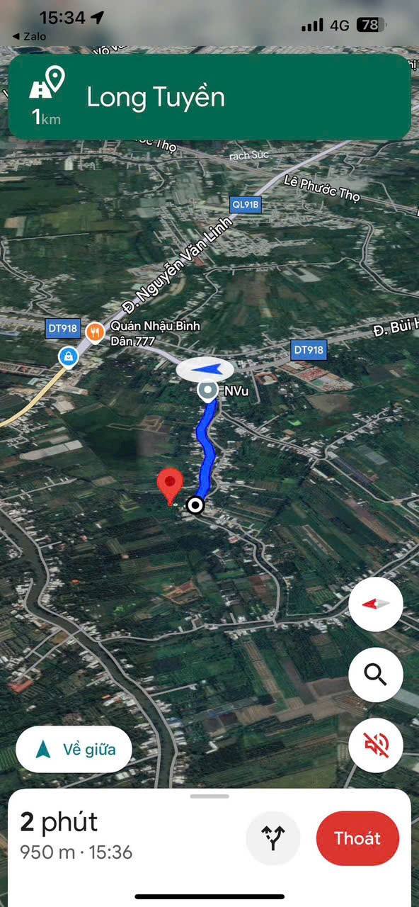 Đất công Rạch Khoán Châu 4200m² giá 10.5 tỷ - Lợi thế làm homestay, nhà vườn