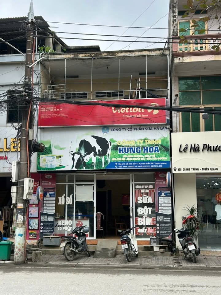 Nhà mặt phố Quang Trung Tuyên Quang 156m² giá 18.9 tỷ - Vị trí đắc địa trung tâm!