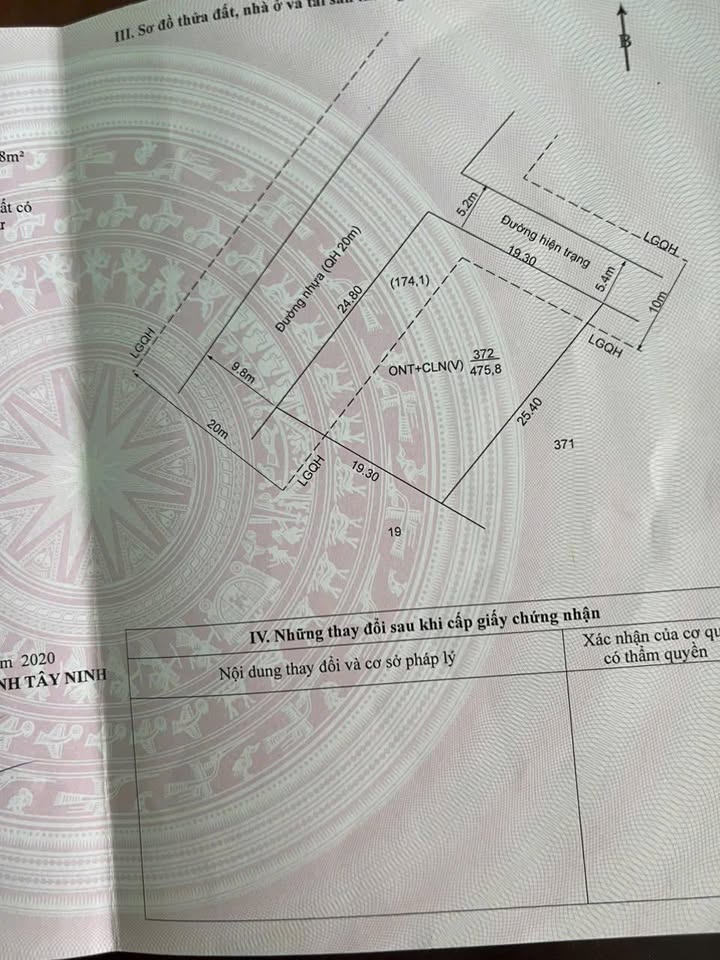 Đất thổ cư phường Long Hoa, Tây Ninh 478.34m² - Giá tốt, đầu tư sinh lời!