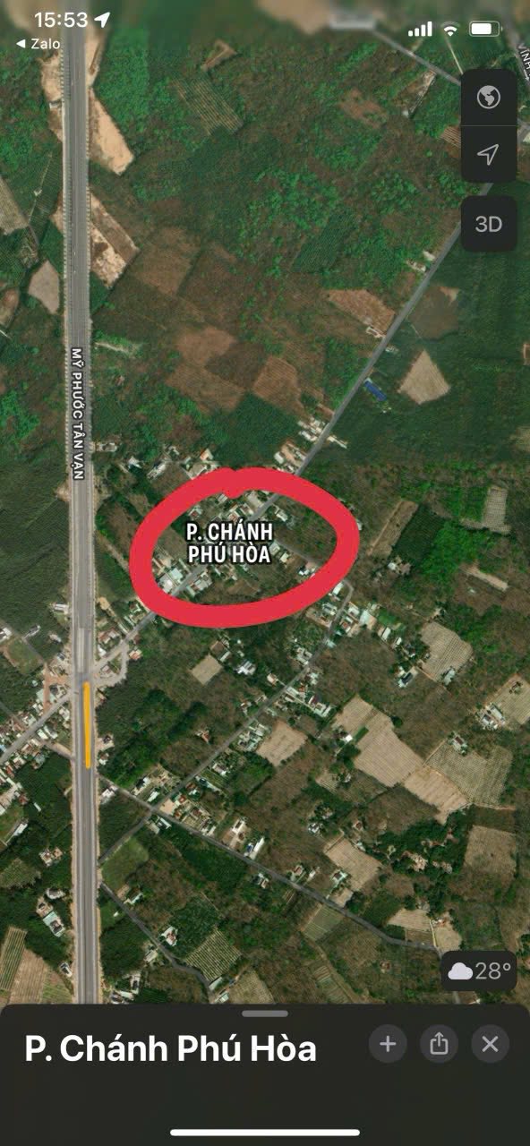 Đất nền Chánh Phú Hòa Bến Cát 493.75m² giá thỏa thuận - Mặt tiền đường DH604 đẹp đẽ!