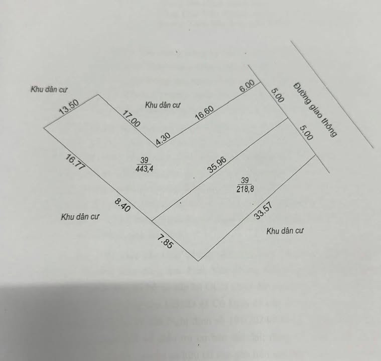 Đất nền Thị Trấn Xuân An, Nghi Xuân, 443m² - Giá chỉ từ 1.25 tỷ VND!