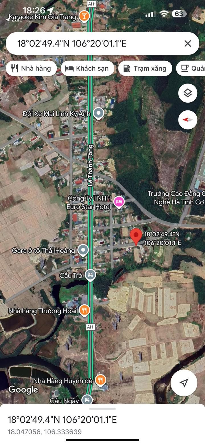 Đất nền Kỳ Anh Hà Tĩnh 720m² - Lô góc 2 mặt tiền giá đầu tư tốt!