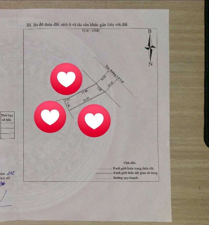 Cho thuê FrontHouse mặt tiền đường Lê Lợi, Đông Hà 723m² - Vị trí kinh doanh lý tưởng!