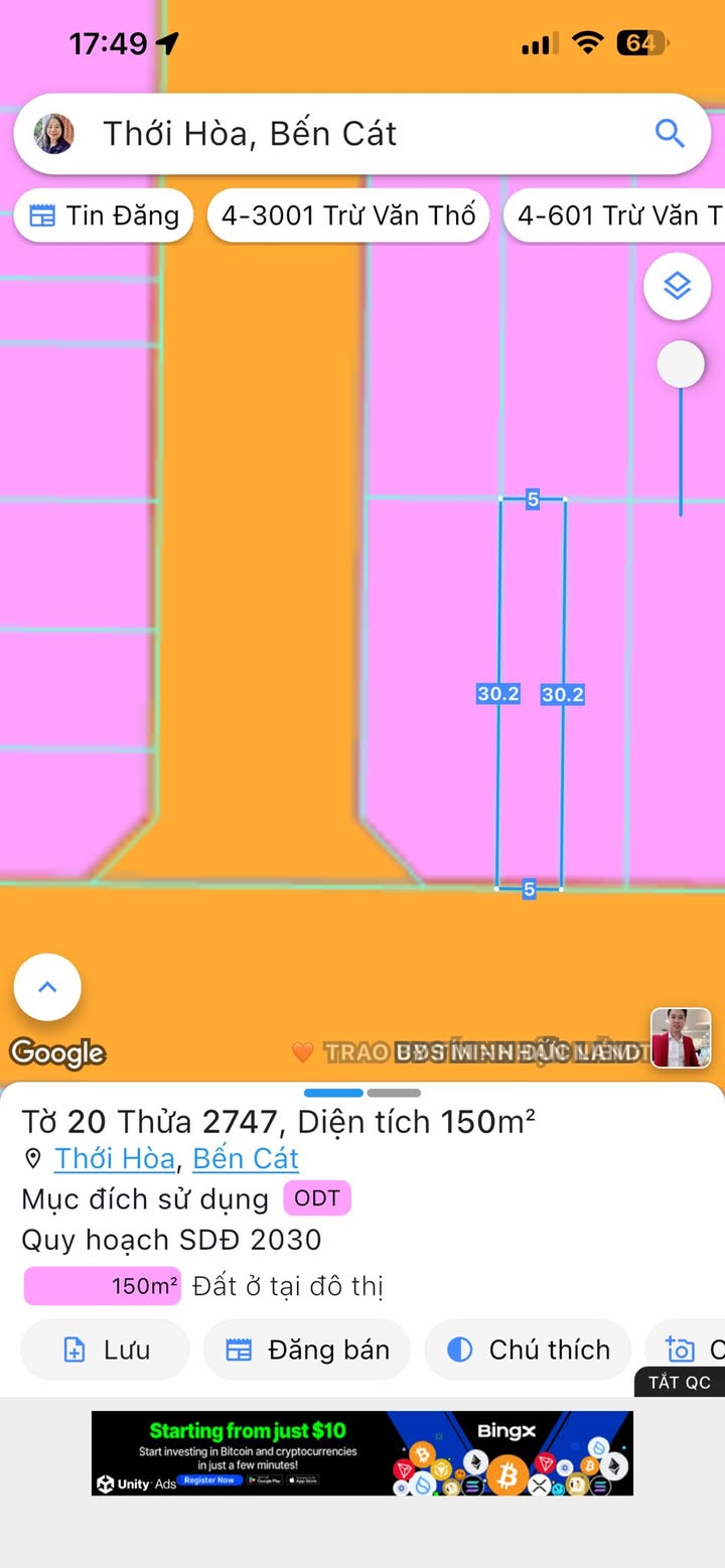 Đất ở đô thị 150m² Mỹ Phước III Bình Dương giá 2.1 tỷ - Đầu tư sinh lời hấp dẫn!