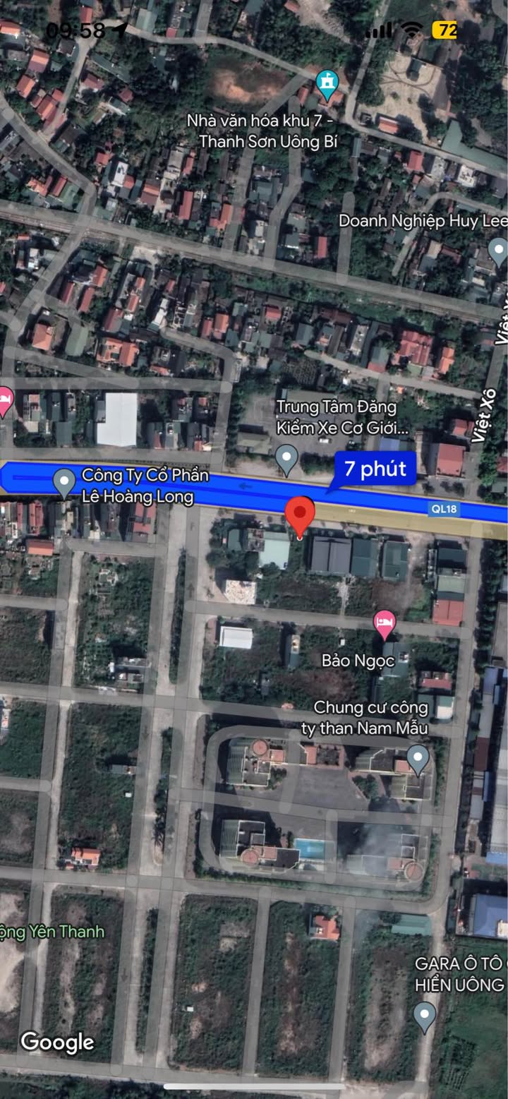 Đất nền Lô A11 Quốc lộ 18, phường Yên Thanh, 105m² - Kinh doanh thuận lợi!