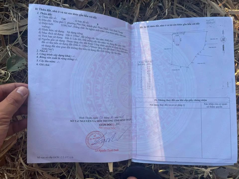 Đất nền Khu phố 5, Phường Phú Hài, 800m² giá 3.5 tỷ - Cơ hội đầu tư tuyệt vời!