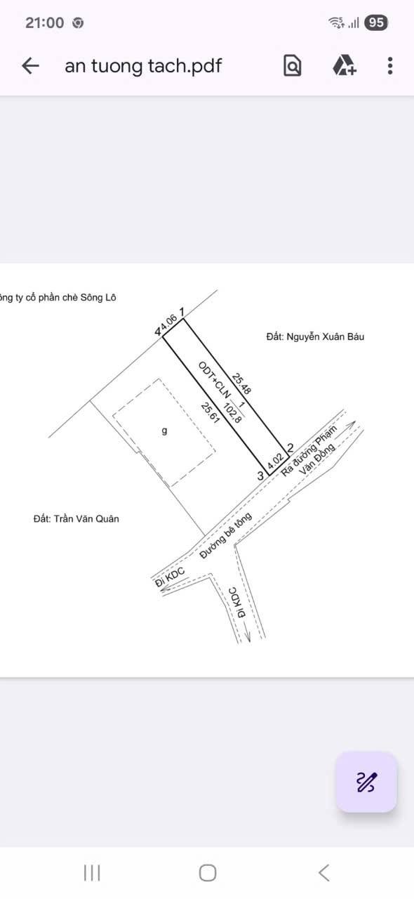 Đất nền An Tường Tuyên Quang 100m² giá 1.55 tỷ - Cơ hội đầu tư tuyệt vời!