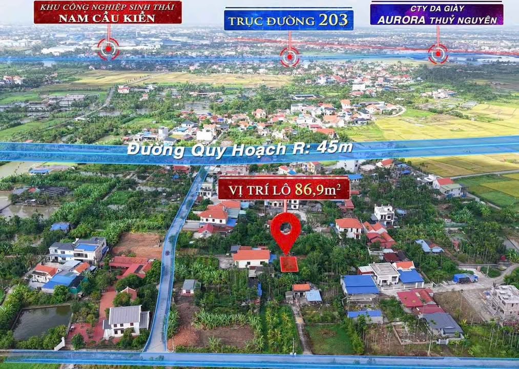 Đất thổ cư thôn 2 Thiên Hương 86m² giá 1.3 tỷ - Đường ô tô vào tận nơi!