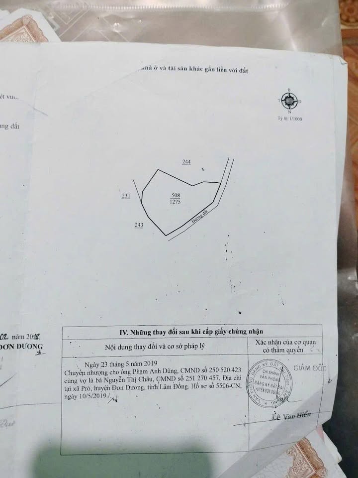 Đất nền 1257m² tại Quảng Lập, Đơn Dương giá 900 triệu - Pháp lý rõ ràng!