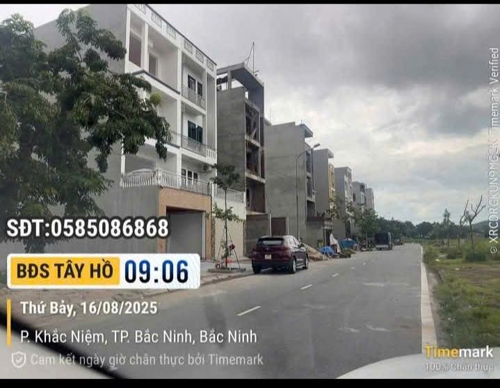 Đất nền Khắc Niệm, Bắc Ninh 93m² giá 7.1 tỷ - Cơ hội đầu tư sinh lời!