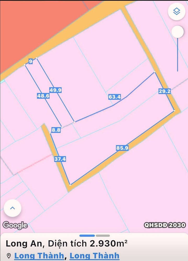 Đất ở nông thôn Long Thành 2.930m² - Vị trí vàng, giá thỏa thuận!