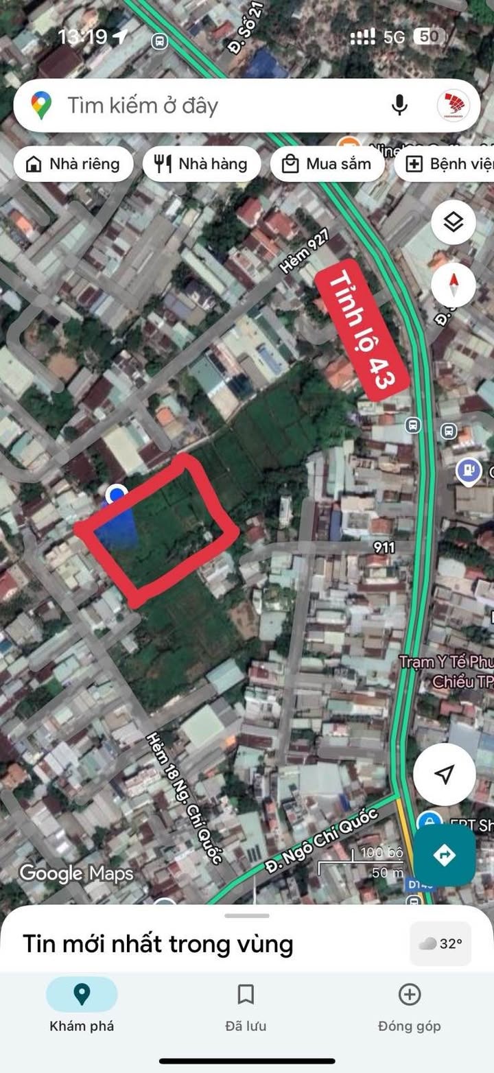 Đất nền 3.033m² Bình Chiểu Thủ Đức chỉ 18 triệu/m² - Cơ hội đầu tư hiếm có!