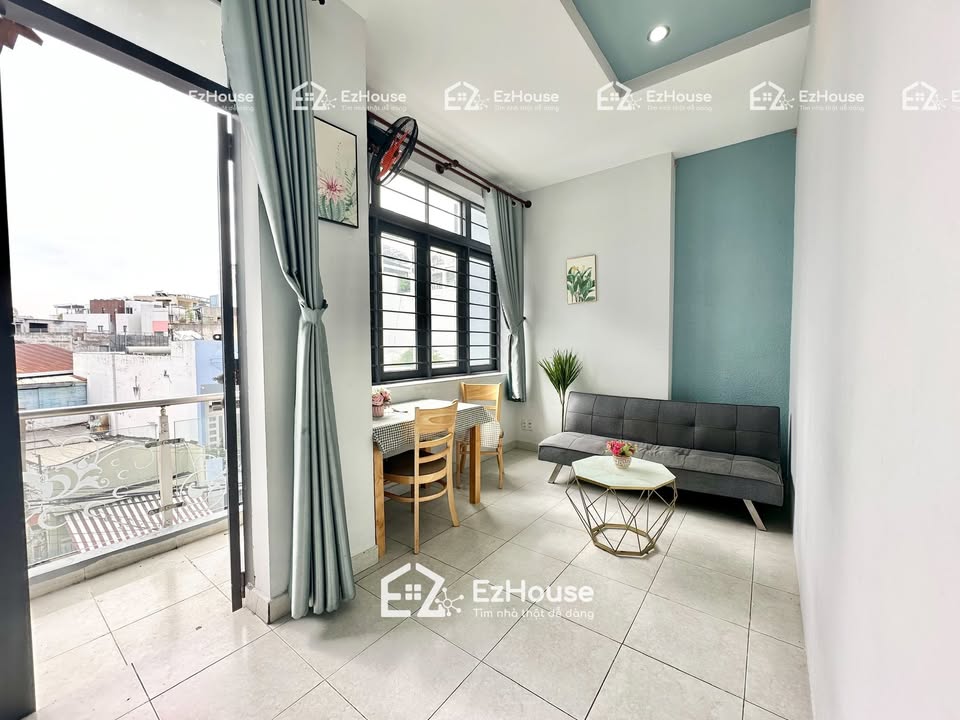 Căn hộ cho thuê 1PN đường Điện Biên Phủ - Ban công thoáng mát, giá thỏa thuận!