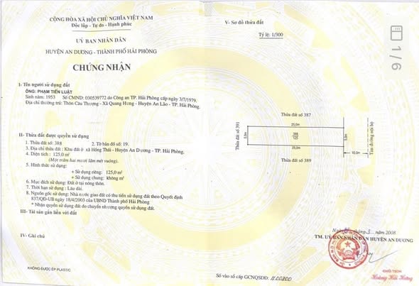 Đất nền Hồng Thái An Dương 125m² – Cơ hội đầu tư sinh lời cao!