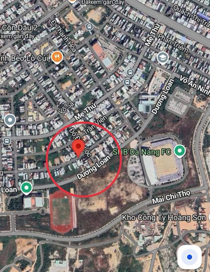 Bán đất mặt tiền Lư Giang, Hòa Xuân, Đà Nẵng 135.6m² - Đầu tư sinh lời cao!