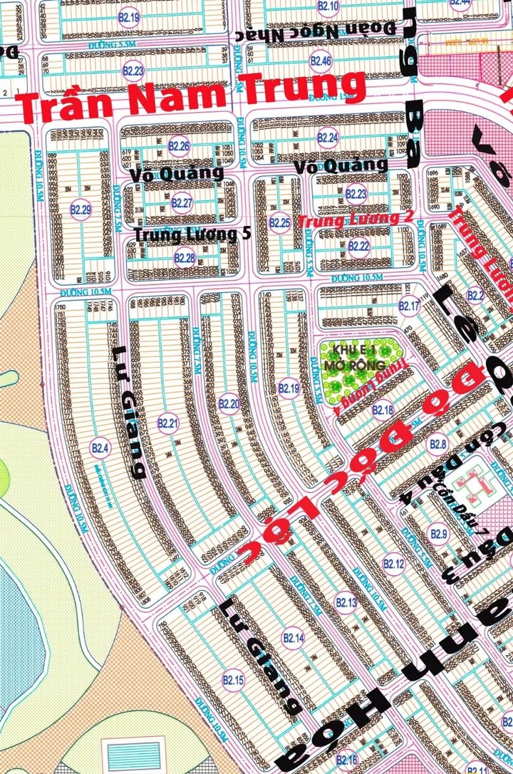 Đất nền đường Lư Giang, phường Hòa Xuân, Đà Nẵng 135m² giá 5.8 tỷ - Cơ hội đầu tư hấp dẫn!