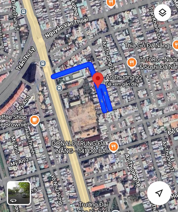 Đất An Thượng 22, Đà Nẵng 131.8m² giá 1x tỷ - Đầu tư sinh lời ngay!