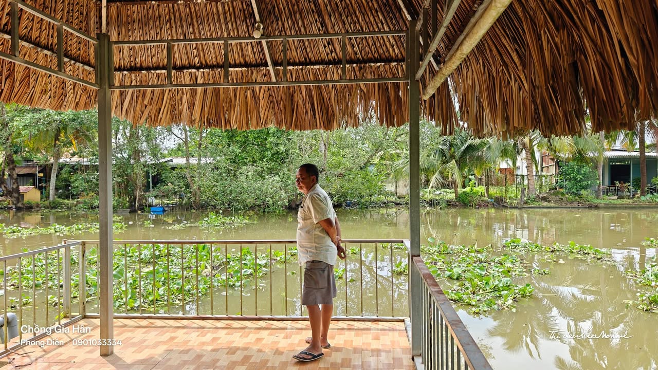 Nhà vườn nghỉ dưỡng 463m² xã Trường Long, Cần Thơ - Giá chỉ 3.5 tỷ - Thương lượng ngay!