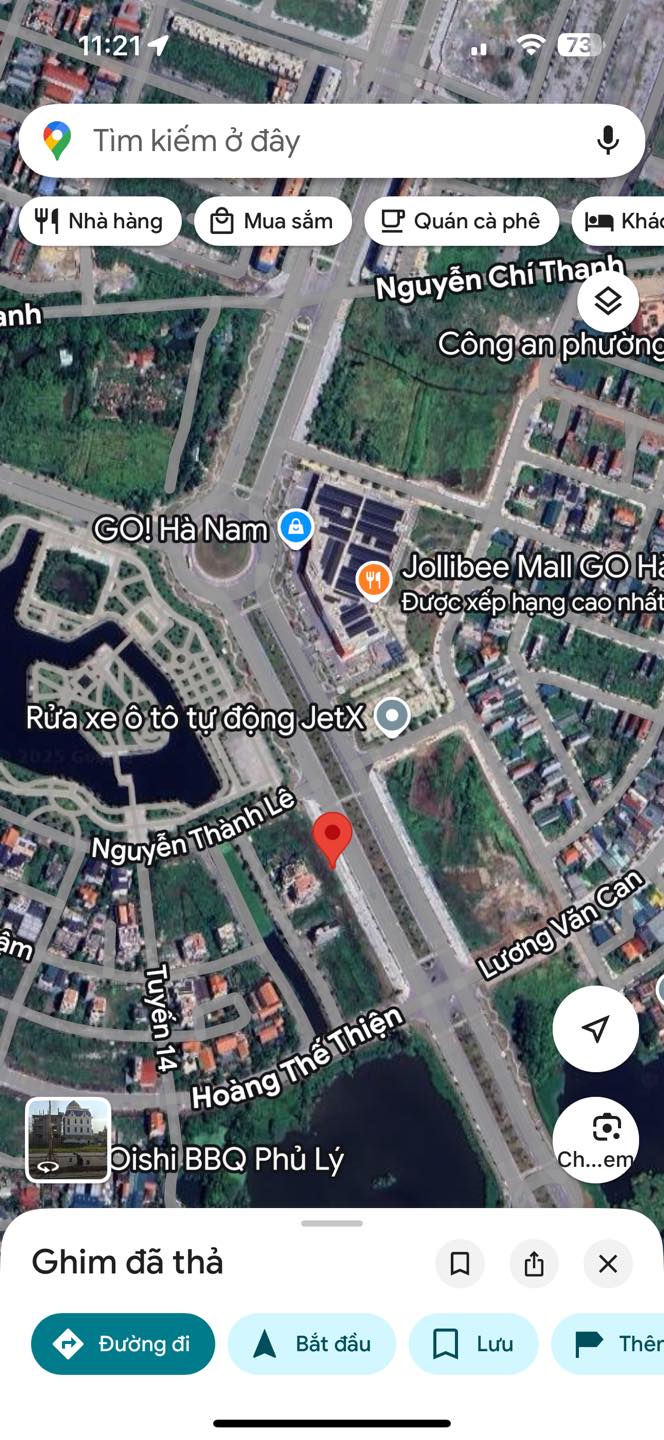 Lô đất kinh doanh mặt đường Điện Biên Phủ 176m² giá thỏa thuận - Đầu tư sinh lời cao!