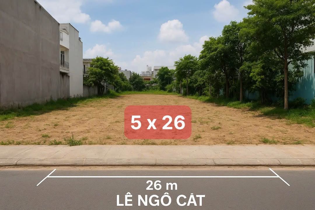 Đất mặt tiền Lê Ngô Cát Huế 130m² giá 3 tỷ - Đầu tư sinh lời ngay!