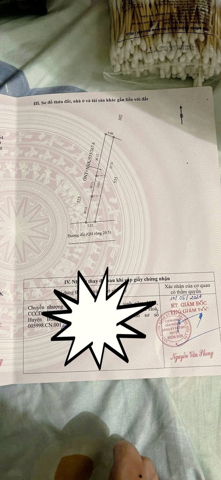 Đất nền xã Ea Wer 250m² - Đường nhựa 20m, Pháp lý rõ ràng!