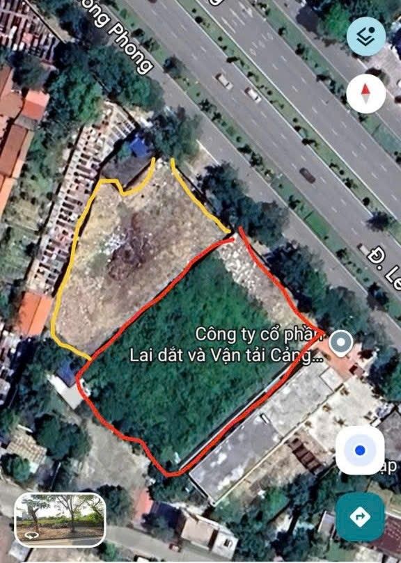 Cho thuê mặt bằng 2700m² mặt đường Lê Hồng Phong, Hải Phòng - Giá chỉ 120 triệu/tháng!