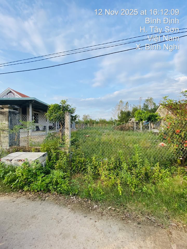 Đất nền 140m² tại Bình Nghi, Tây Sơn chỉ 300 triệu - Cơ hội đầu tư tuyệt vời!