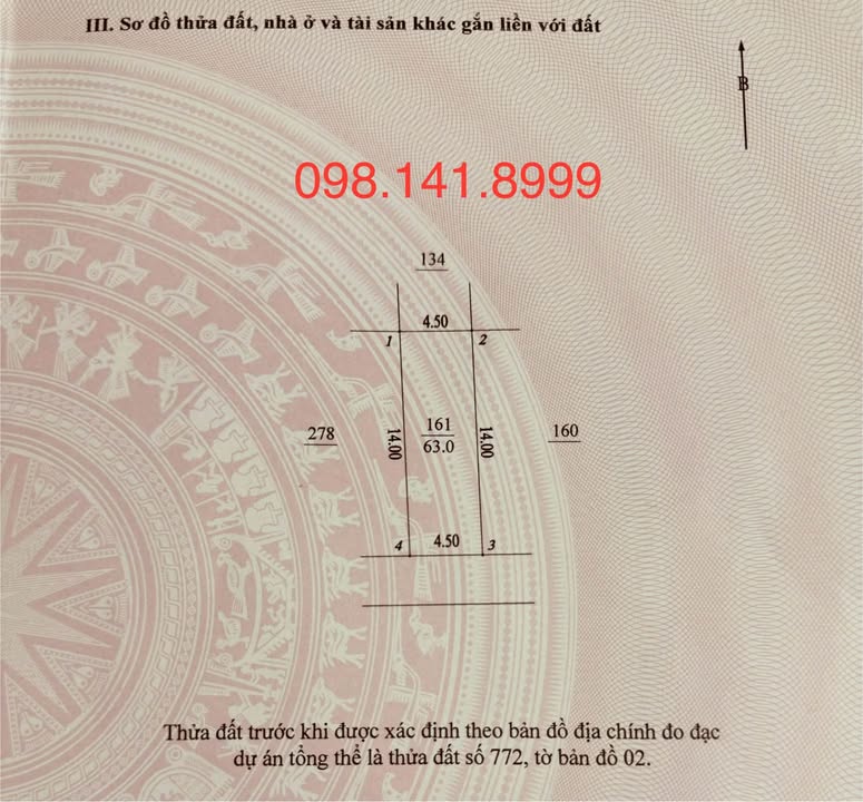 Đất thổ cư 63m² tại Thôn 1, Dương Hòa, Hoài Đức - Giá đầu tư siêu tốt!