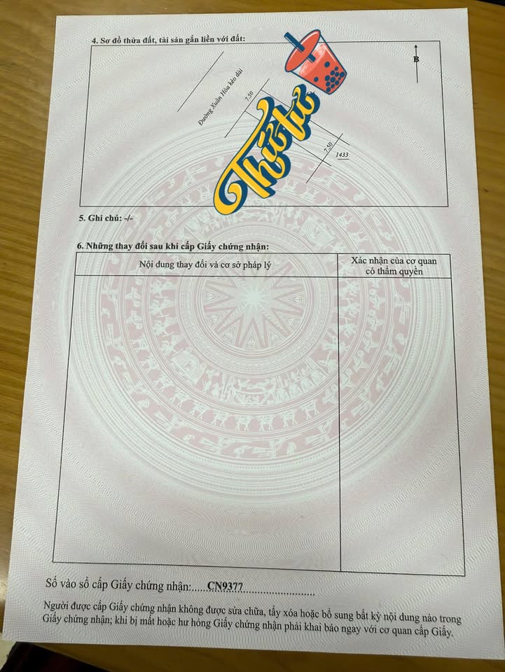 Đất nền Thái Nguyên 188m² giá thỏa thuận - Vị trí đắc địa kinh doanh