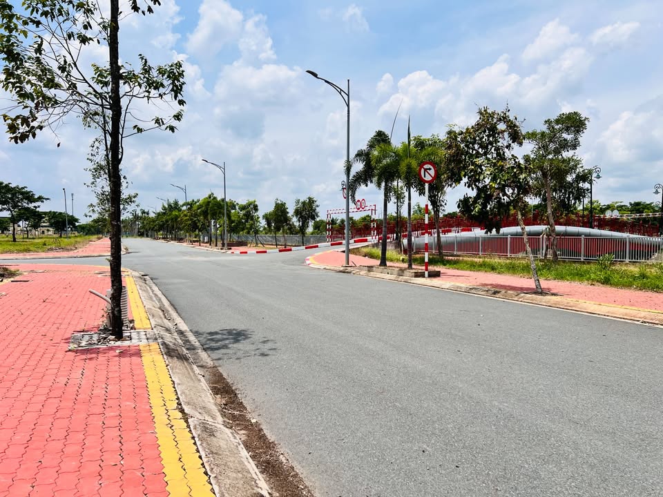 Đất nền mặt tiền NB16, KDC Garden Riverside, Thủ Thừa 100m² - Đối diện công viên tuyệt đẹp!