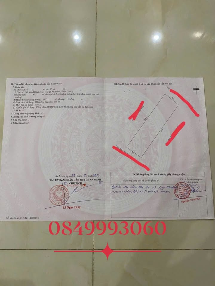 Đất nông nghiệp Vân Khánh 14 công giá 1.32 tỷ - Đầu tư sinh lời hấp dẫn!