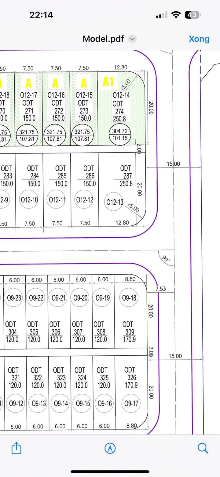 Đất nền 2 mặt tiền Bắc Kênh Phóng Thuỷ, 170.9m² giá 7 tỷ - Kinh doanh đắc địa!