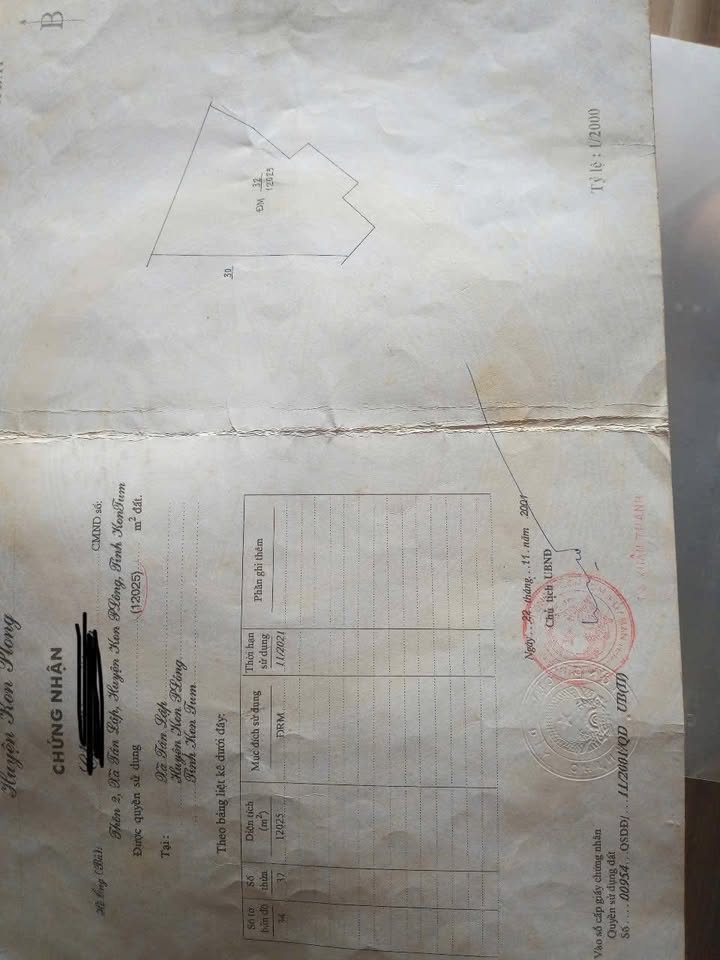 Đất thổ cư 1,2ha tại xã Đak Rve, Kon Rẫy, Kon Tum - Giá 2 tỷ, thương lượng