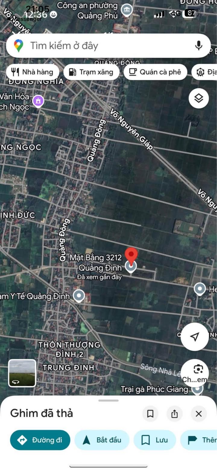 Đất nền chính chủ xã Quảng Định 100m² - Hạ tầng đồng bộ, vị trí đẹp!