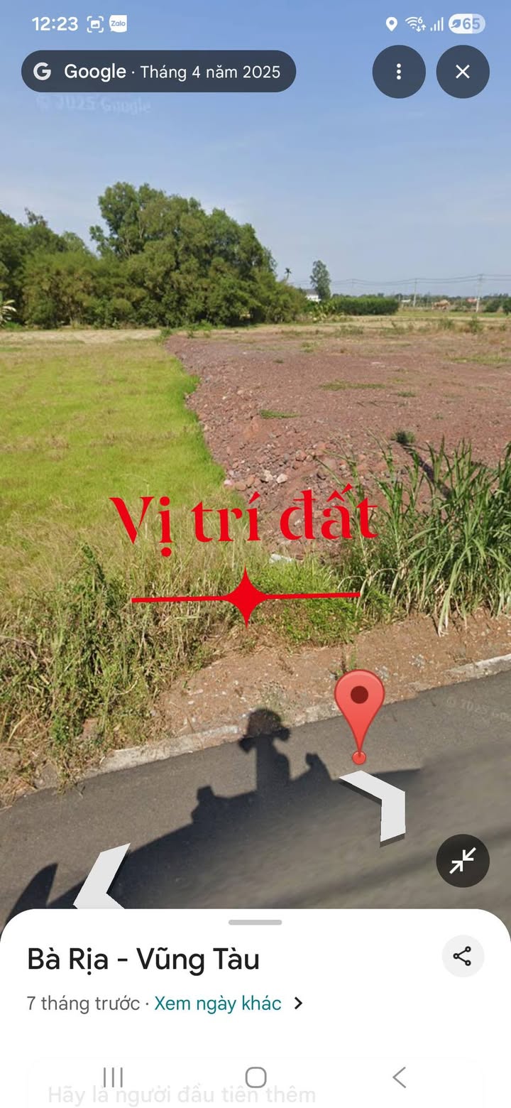 Lô đất mặt tiền đường nhựa Tim Vàng, xã Long Dài, 404.7m² chỉ 1.15 tỷ - Đầu tư sinh lời ngay!