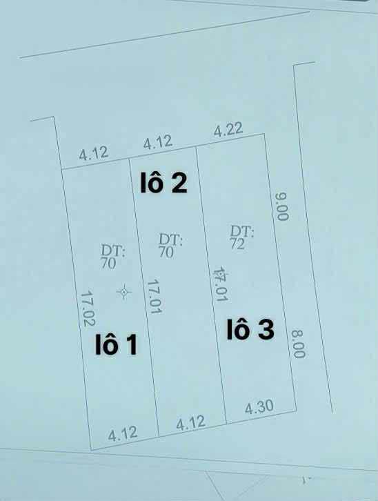 Đất kiệt ô tô 123 Nguyễn Công Hoan, 70m² giá 3.25 tỷ - Vị trí đắc địa, an ninh tốt!