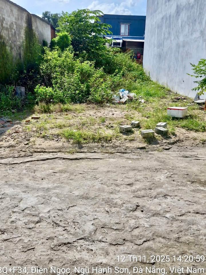 Đất chính chủ đường Mai Đăng Chơn 106m² giá 3 tỷ - Gần trường cao đẳng nghề!