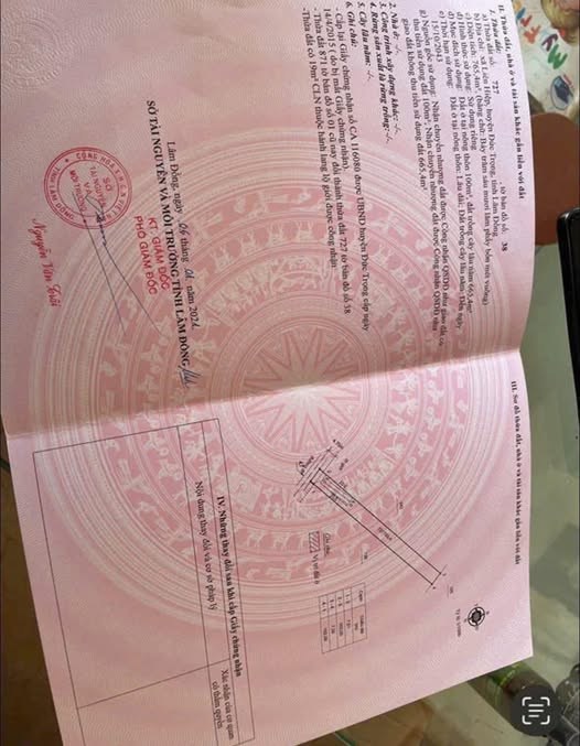 Đất nền Hiệp Thạnh, Đức Trọng 780m² giá 3.6 tỷ - Đầu tư sinh lời ngay!