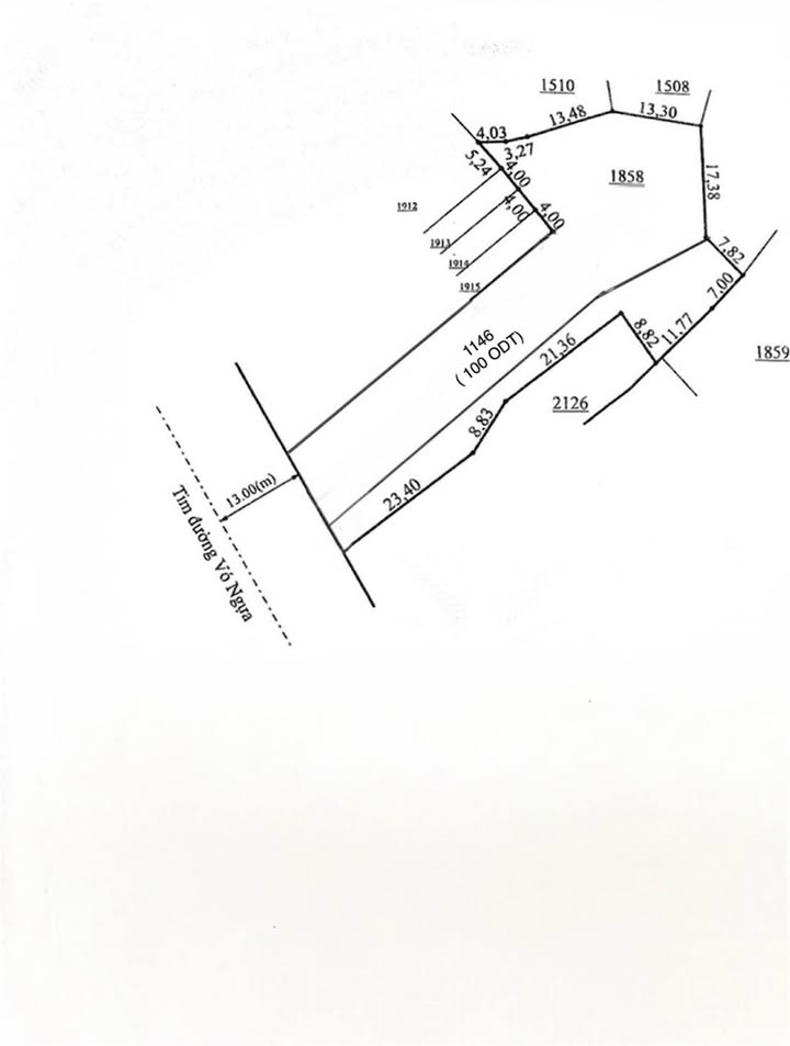 Đất nền mặt đường Quốc lộ 37, Lương Sơn, Sông Công 1146m² giá 4 tỷ - Đầu tư sinh lời ngay!