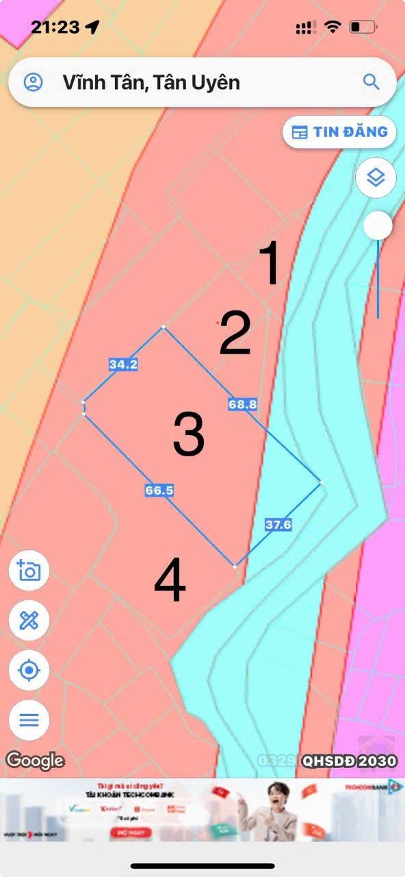 Đất nền Vĩnh Tân 5000m² giá 3.6 tỷ - Sổ đỏ chính chủ, gần khu di tích