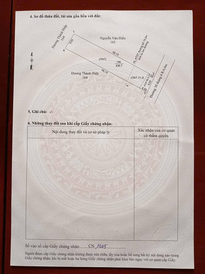 Bán đất mặt tiền đường 30/4 Rạch Giá 432m² - Đầu tư sinh lời ngay!