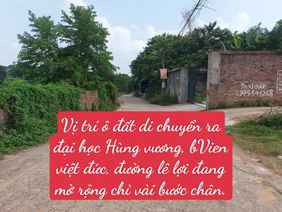 Đất nền khu 5 Vân Phú 122m² giá 2 tỷ - Vị trí đắc địa, tiện ích đầy đủ!